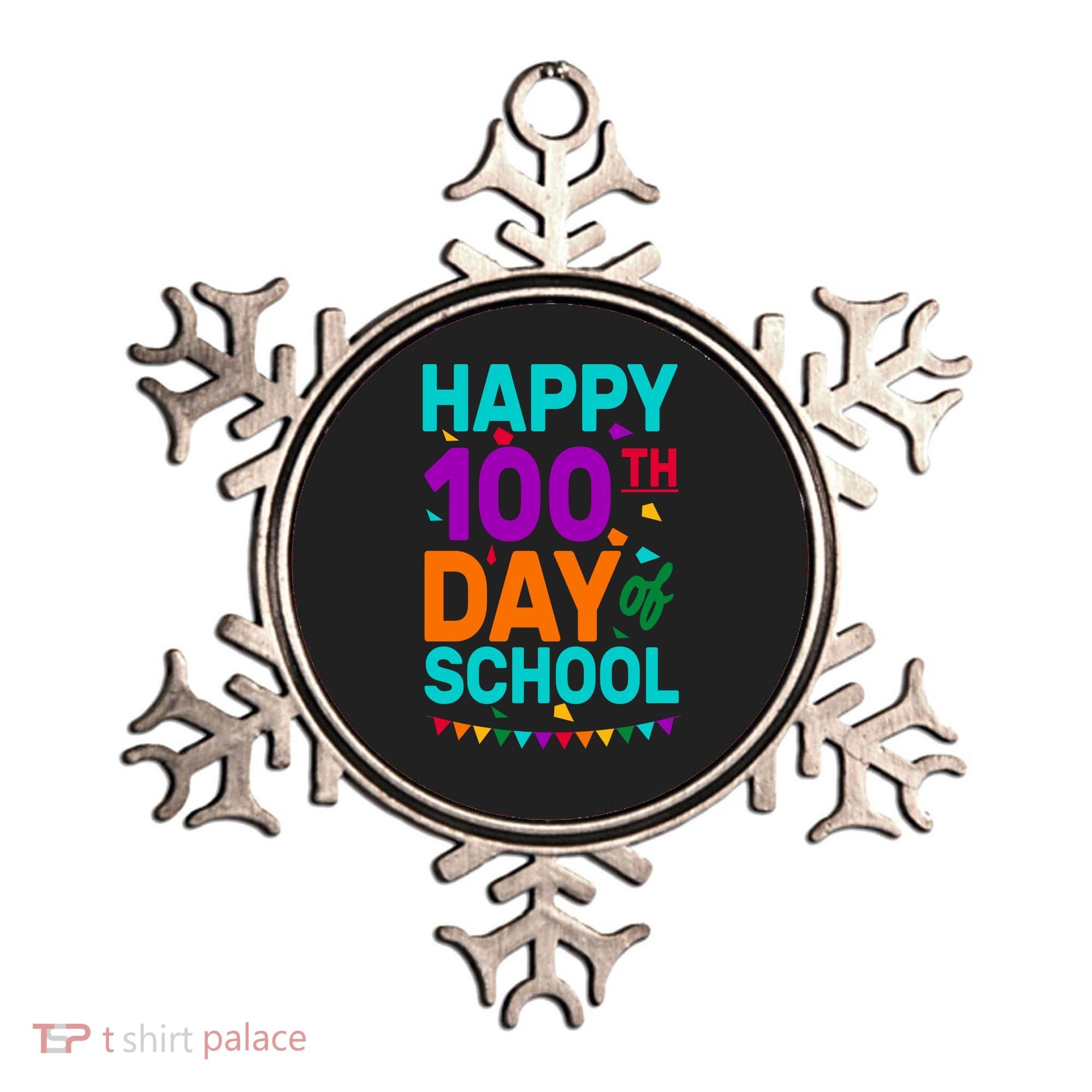 Happy 100th Day Of School For Teacher Or Child Ornament