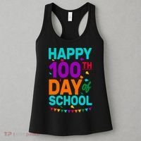 Happy 100th Day Of School For Teacher Or Child Women's Tank Top thumb 3