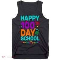 Happy 100th Day Of School For Teacher Or Child Tank Top thumb 0