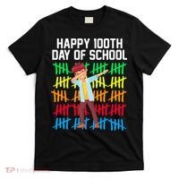 Happy 100th Day Of School Tally Marks T-Shirt thumb 0