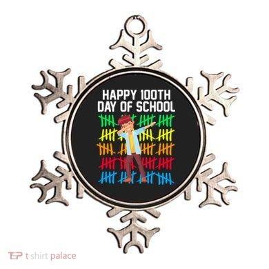 Happy 100th Day Of School Tally Marks Ornament