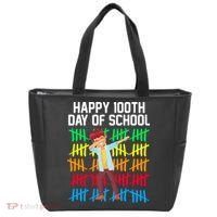 Happy 100th Day Of School Tally Marks Tote Bag thumb 0
