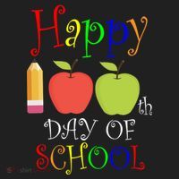 Happy 100th Day Of School Teachers Apple Beanie thumb 2