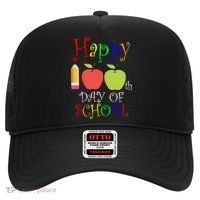 Happy 100th Day Of School Teachers Apple Hat thumb 0