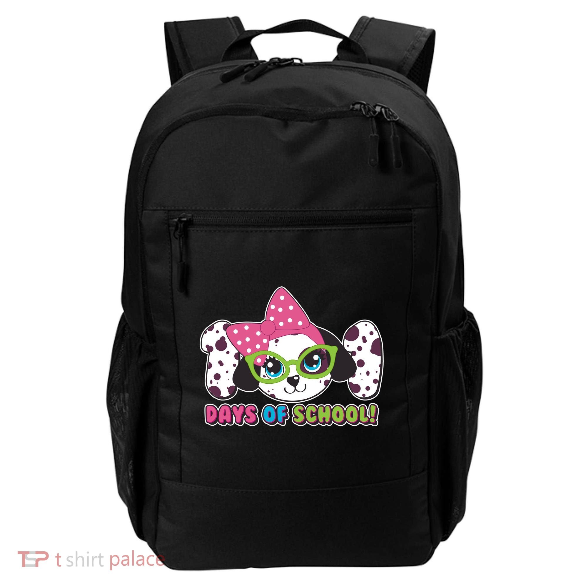 Happy 101 Days Of School Dalmatian Dog Backpack