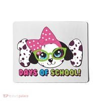 Happy 101 Days Of School Dalmatian Dog Mousepad thumb 0