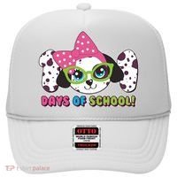 Happy 101 Days Of School Dalmatian Dog Hat thumb 0