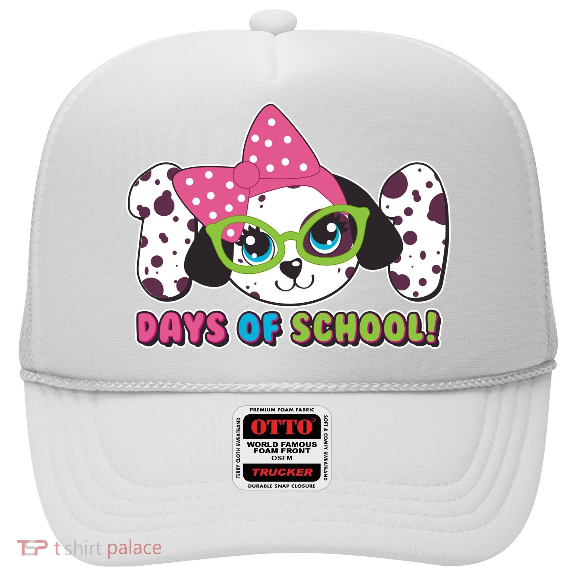 Happy 101 Days Of School Dalmatian Dog Hat