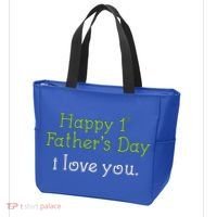 Happy 1st Father's Day I Love You Tote Bag thumb 3