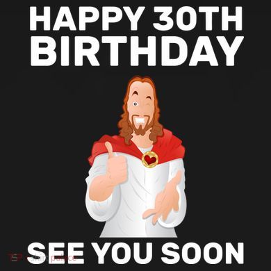 Happy 30th Birthday See You Soon Flexfit Unipanel Trucker Cap