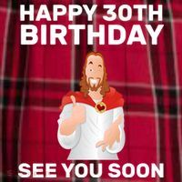 Happy 30th Birthday See You Soon Men's Flannel Plaid Pajama Pants thumb 2