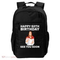 Happy 50th Birthday See You Soon Backpack thumb 0