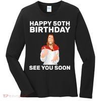 Happy 50th Birthday See You Soon Women's Long Sleeve Shirt thumb 0