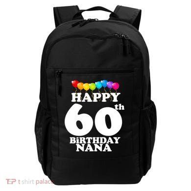 Happy 60th Birthday NANA Backpack
