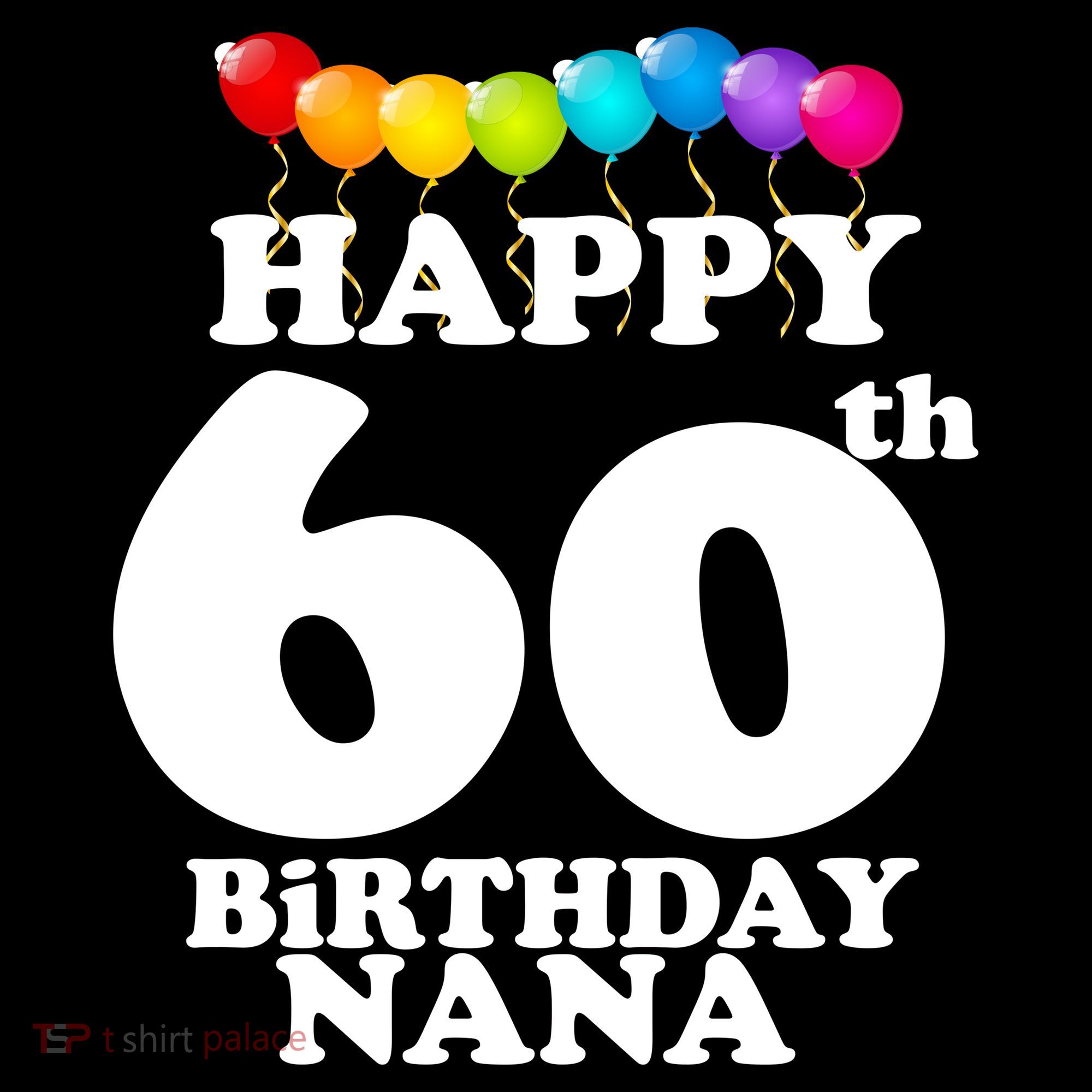 Happy 60th Birthday NANA Bucket Hat