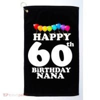 Happy 60th Birthday NANA Golf Towel thumb 0