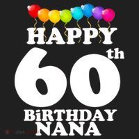 Happy 60th Birthday NANA Golf Towel thumb 3