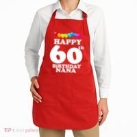 Happy 60th Birthday NANA Apron thumb 2