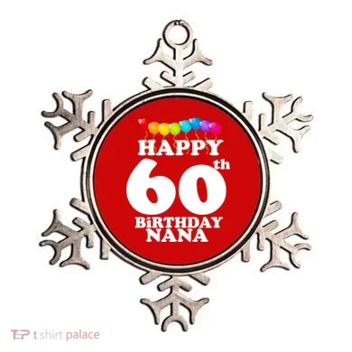 Happy 60th Birthday NANA Ornament