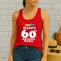 Happy 60th Birthday NANA Women's Tank Top thumb 2
