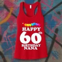 Happy 60th Birthday NANA Women's Tank Top thumb 3