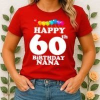 Happy 60th Birthday NANA Women's T-Shirt thumb 2