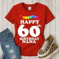 Happy 60th Birthday NANA Women's T-Shirt thumb 3