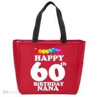 Happy 60th Birthday NANA Tote Bag thumb 0
