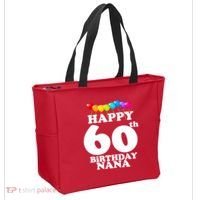 Happy 60th Birthday NANA Tote Bag thumb 2