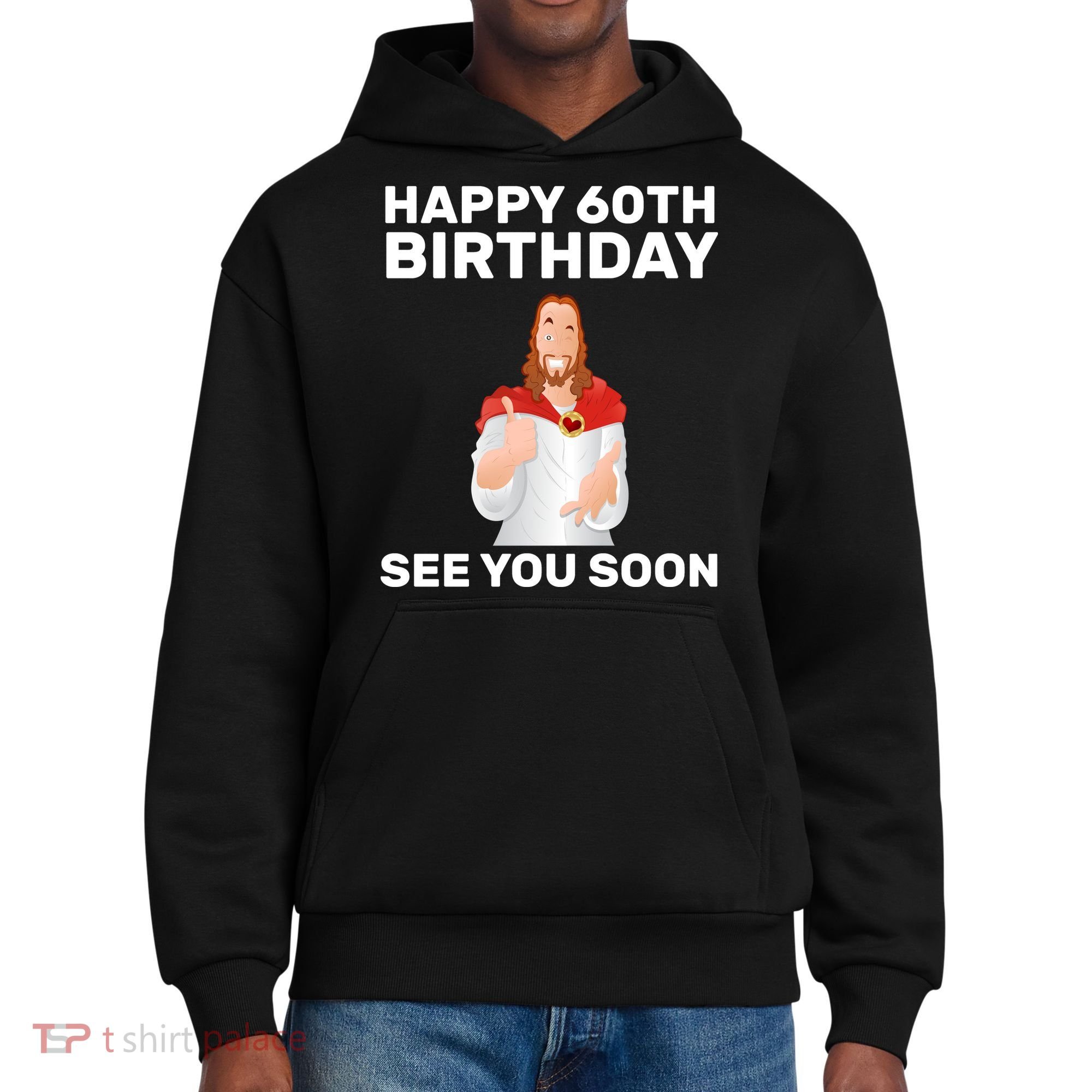 Happy 60th Birthday See You Soon District V.I.T. Heavyweight Hoodie