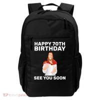 Happy 70th Birthday See You Soon Backpack thumb 0