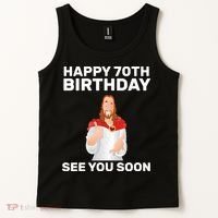 Happy 70th Birthday See You Soon Tank Top thumb 2