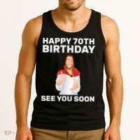 Happy 70th Birthday See You Soon Tank Top thumb 3