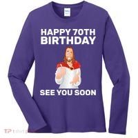 Happy 70th Birthday See You Soon Women's Long Sleeve Shirt thumb 0