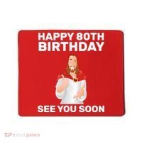 Happy 80th Birthday See You Soon Mousepad thumb 0
