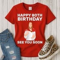 Happy 80th Birthday See You Soon Women's T-Shirt thumb 3