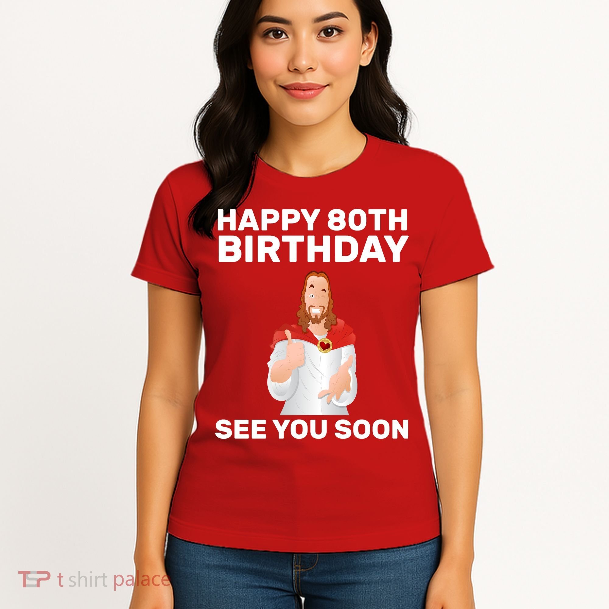 Happy 80th Birthday See You Soon Women's T-Shirt