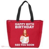 Happy 80th Birthday See You Soon Tote Bag thumb 0