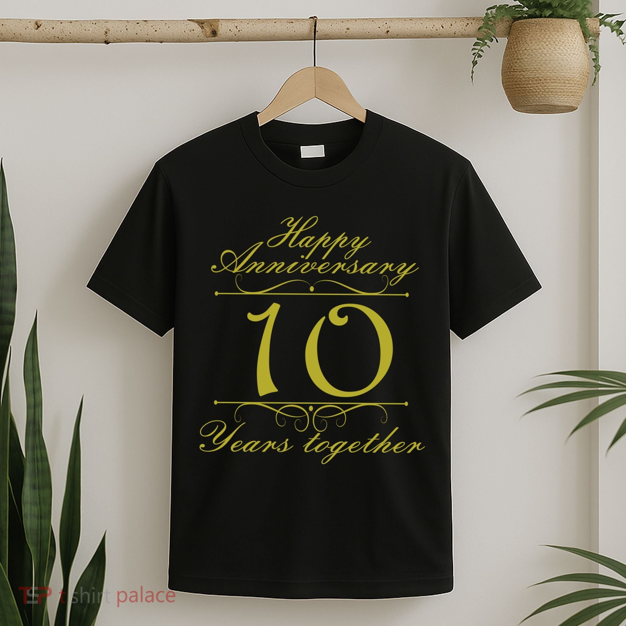 Happy Anniversary 10 Years Together T-Shirt