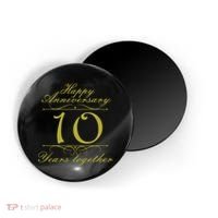 Happy Anniversary 10 Years Together Magnet thumb 0