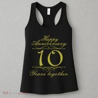 Happy Anniversary 10 Years Together Women's Tank Top thumb 3