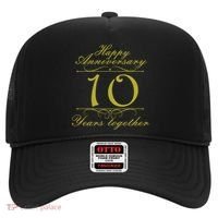 Happy Anniversary 10 Years Together Hat thumb 0