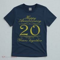 Happy Anniversary 20 Years Together T-Shirt thumb 5