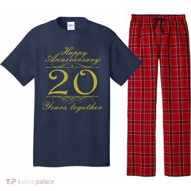 Happy Anniversary 20 Years Together Pajama Set