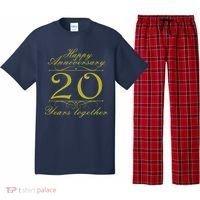 Happy Anniversary 20 Years Together Pajama Set thumb 0