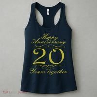 Happy Anniversary 20 Years Together Women's Tank Top thumb 3
