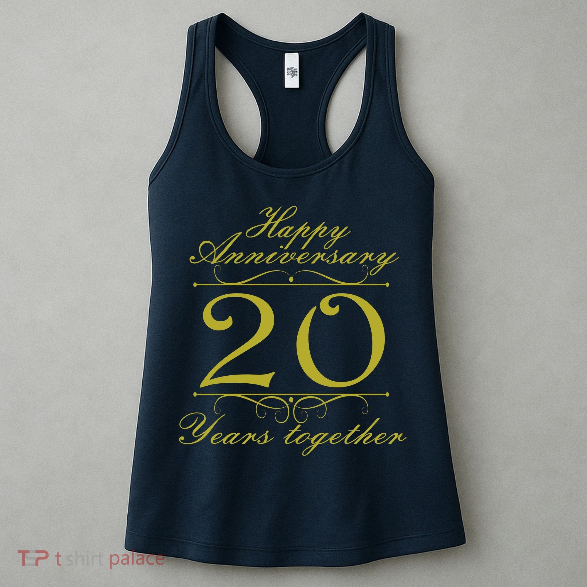 Happy Anniversary 20 Years Together Women's Tank Top