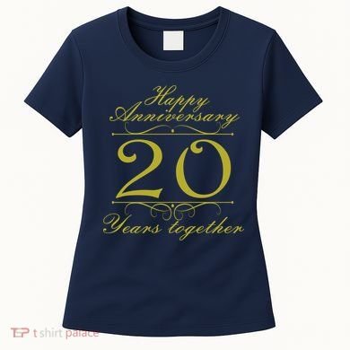 Happy Anniversary 20 Years Together Women's T-Shirt