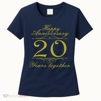Happy Anniversary 20 Years Together Women's T-Shirt thumb 0