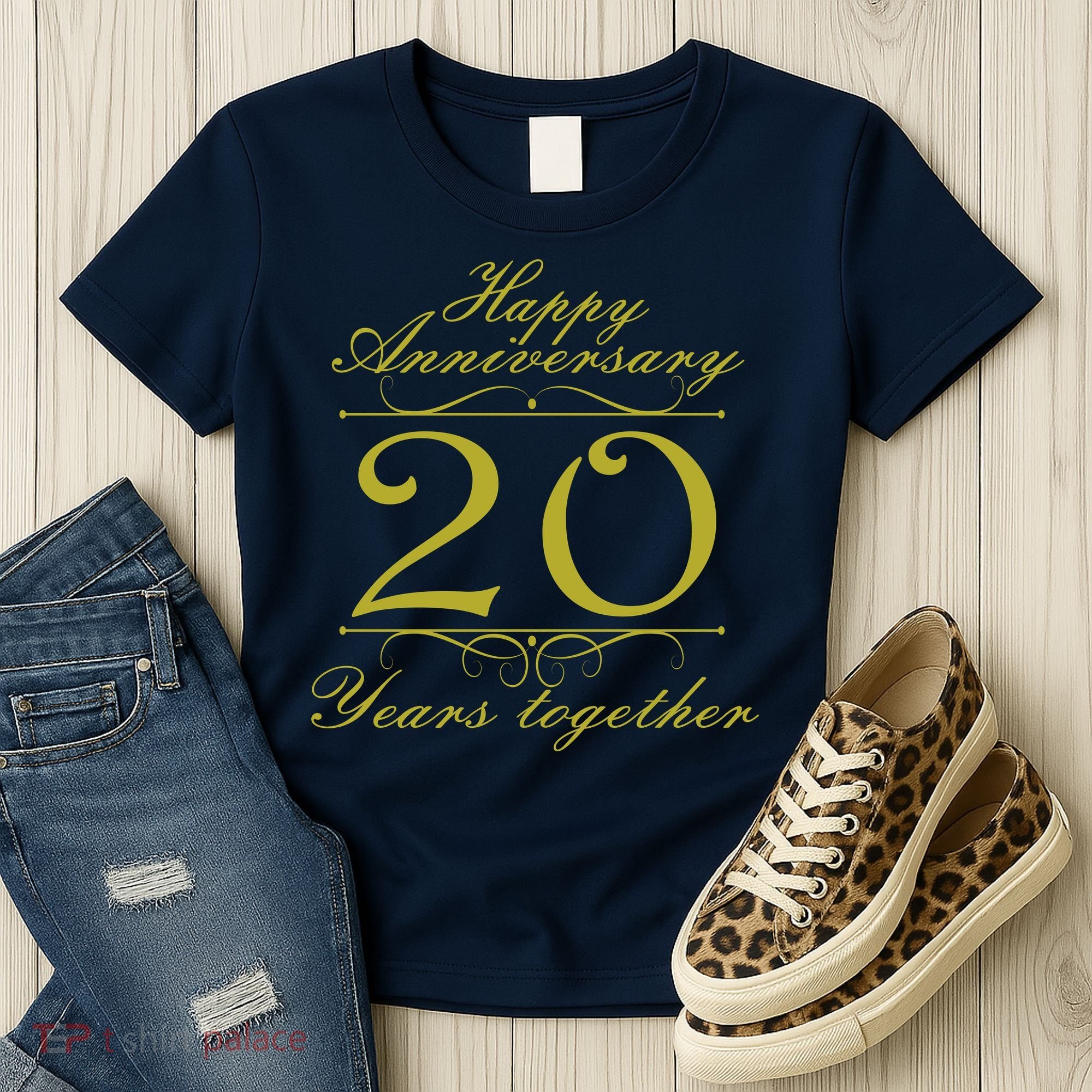 Happy Anniversary 20 Years Together Women's T-Shirt